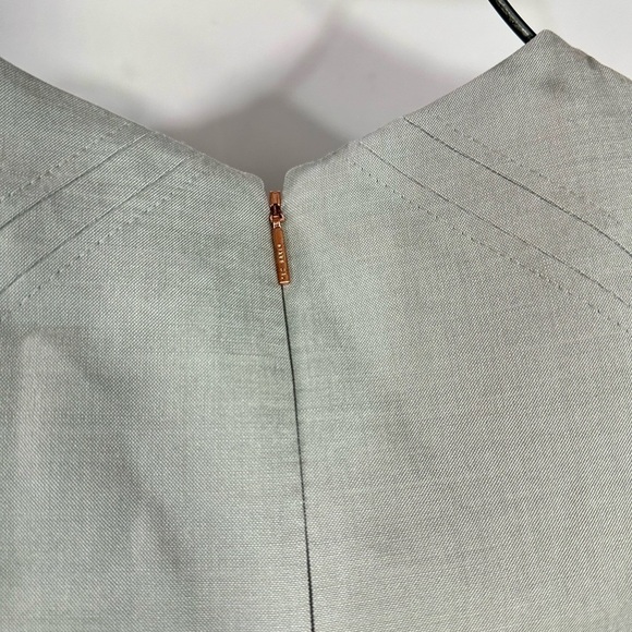 Ted Baker London grey Radiiad sheath dress size 2 - Picture 9 of 12